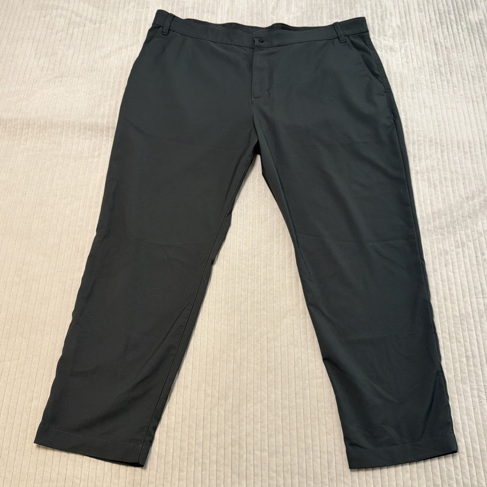 Nike Golf Pants Mens 42x30 Dark Gray Dri-FIT UV Chino Stretch Flex DN2397-070